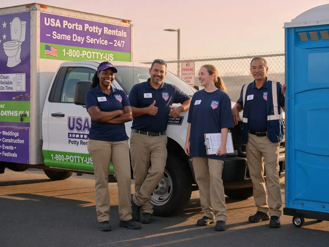 Porta Potty Rental company in Hillsboro, WI